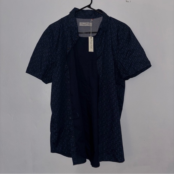 Sovereign Code Navy Blue Short Sleeve Shirt Men’s XL - Picture 2 of 6